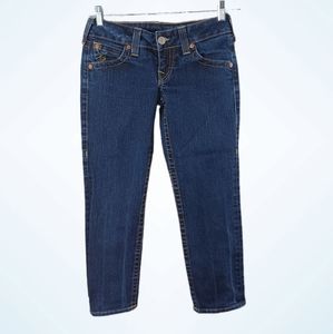 True Religion cropped jeans
